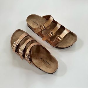 Madden Girl Rose Gold Sandals